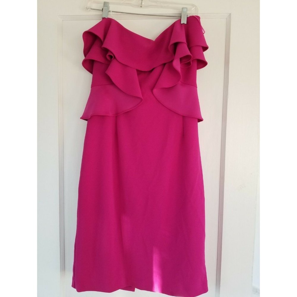 Alexia Admor Women's Crimson Alizirin Strapless Sheath Dress Sz 8, Gorgeous.
